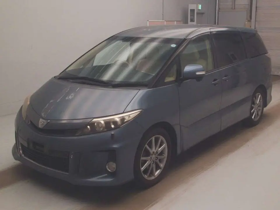 2012 Toyota Estima Aeras Blue Van for sale, Japanese used car export - photo 1 of 2 | GULJI TRADERS