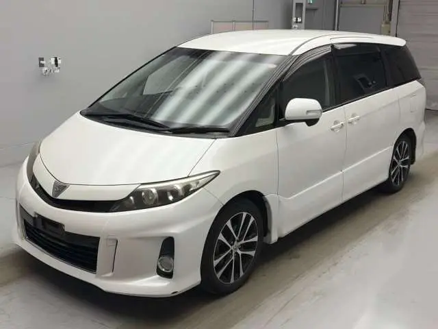 2012 Toyota Estima Aeras Pearl Van for sale, Japanese used car export - photo 1 of 13 | GULJI TRADERS