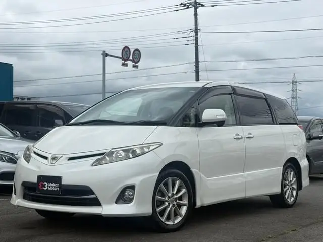 2012 Toyota Estima 2.4 Aeras G Edition Pearl Van for sale, Japanese used car export - photo 1 of 8 | GULJI TRADERS