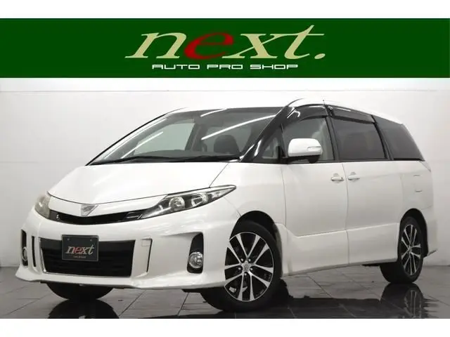 2012 Toyota Estima Aeras - photo 1 2012 Toyota Estima Aeras Pearl Van for sale, Japanese used car export - photo 1 of 9 | GULJI TRADERS