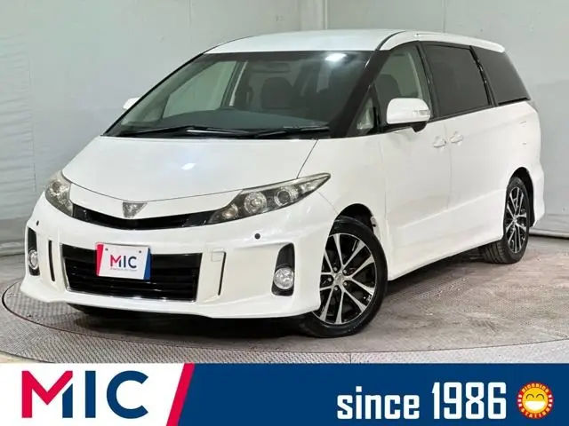 2013 Toyota Estima 2.4 Aeras - photo 1 2013 Toyota Estima 2.4 Aeras Pearl Van for sale, Japanese used car export - photo 1 of 49 | GULJI TRADERS