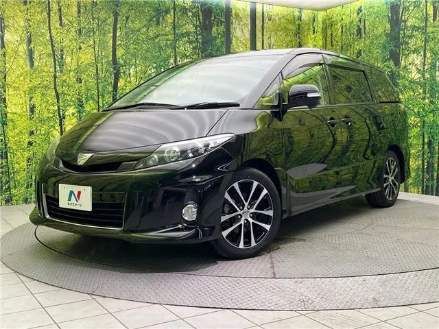 2013 Toyota Estima Aeras Black Van for sale, Japanese used car export - photo 1 of 30 | GULJI TRADERS