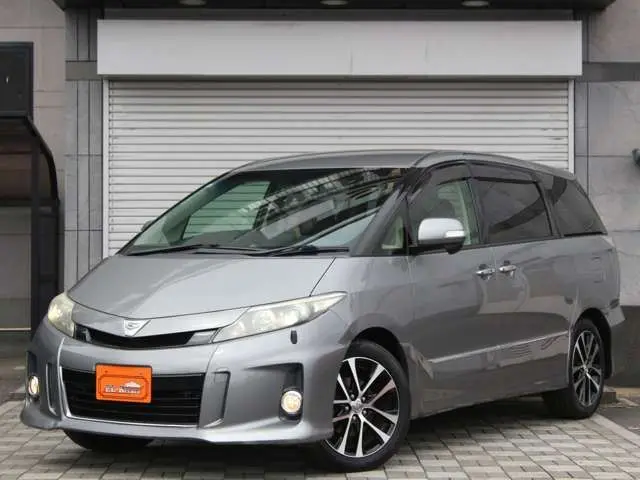 2013 Toyota Estima 2.4 Aeras Premium Edition ★Inspected by third-party organization AIS★ Blue Van for sale, Japanese used car export - photo 1 of 46 | GULJI TRADERS