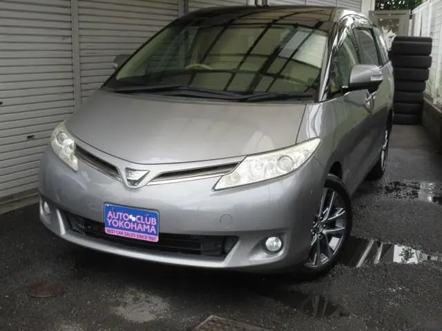 2013 Toyota Estima 2.4 G 4WD Blue Van for sale, Japanese used car export - photo 1 of 37 | GULJI TRADERS