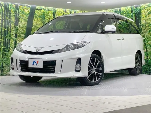 2013 Toyota Estima Aeras Leather Package Pearl Van for sale, Japanese used car export - photo 1 of 30 | GULJI TRADERS