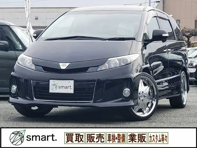 2013 Toyota Estima Aeras Premium Edition Black Van for sale, Japanese used car export - photo 1 of 51 | GULJI TRADERS