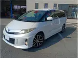 2013 Toyota Estima Aeras Premium Edition, genuine 8-inch navigation system with TV. Pearl Van for sale, Japanese used car export - photo 1 of 66 | GULJI TRADERS