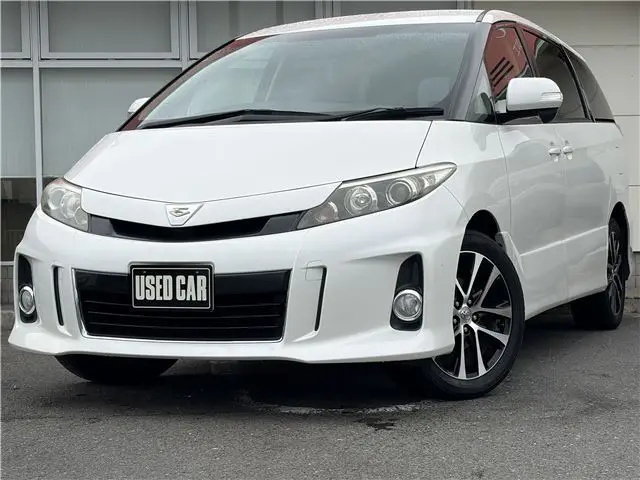 2013 Toyota Estima Aeras Pearl Van for sale, Japanese used car export - photo 1 of 24 | GULJI TRADERS