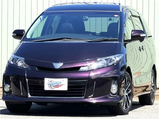 2013 Toyota Estima 2.4 Aeras Leather Package Red Van for sale, Japanese used car export - photo 1 of 80 | GULJI TRADERS