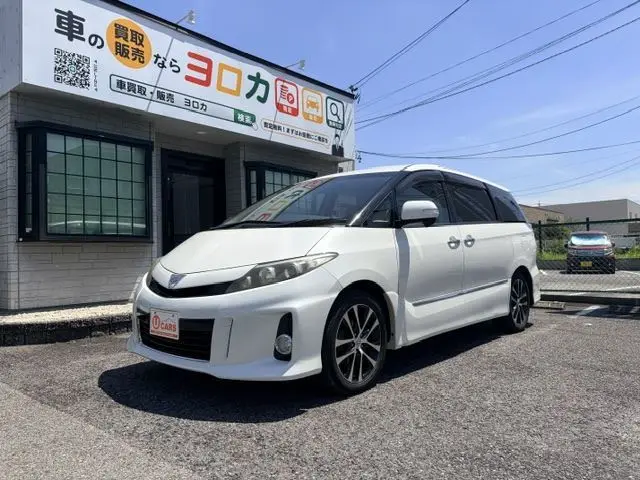 2013 Toyota Estima Aeras Premium Edition - photo 1 2013 Toyota Estima Aeras Premium Edition Pearl Van for sale, Japanese used car export - photo 1 of 45 | GULJI TRADERS