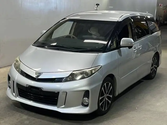 2013 Toyota Estima Aeras Silver Van for sale, Japanese used car export - photo 1 of 3 | GULJI TRADERS