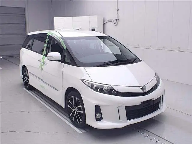 2013 Toyota Estima Aeras Premium ED Pearl Van for sale, Japanese used car export - photo 1 of 12 | GULJI TRADERS