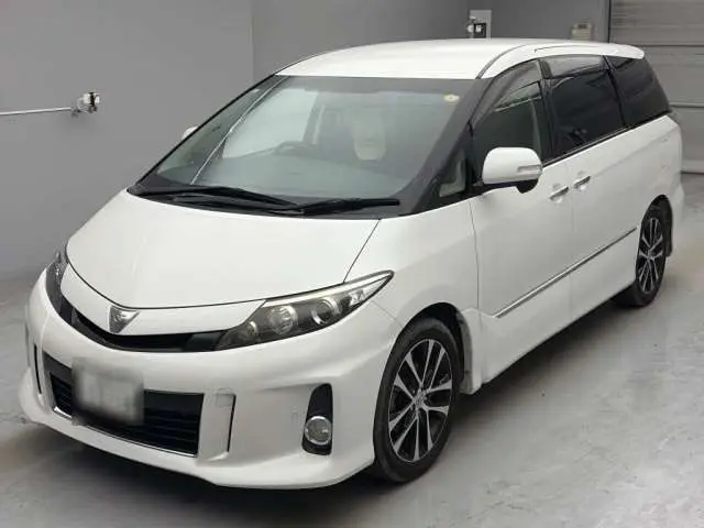 2013 Toyota Estima Aeras Premium Edition - photo 1 2013 Toyota Estima Aeras Premium Edition Pearl Van for sale, Japanese used car export - photo 1 of 15 | GULJI TRADERS