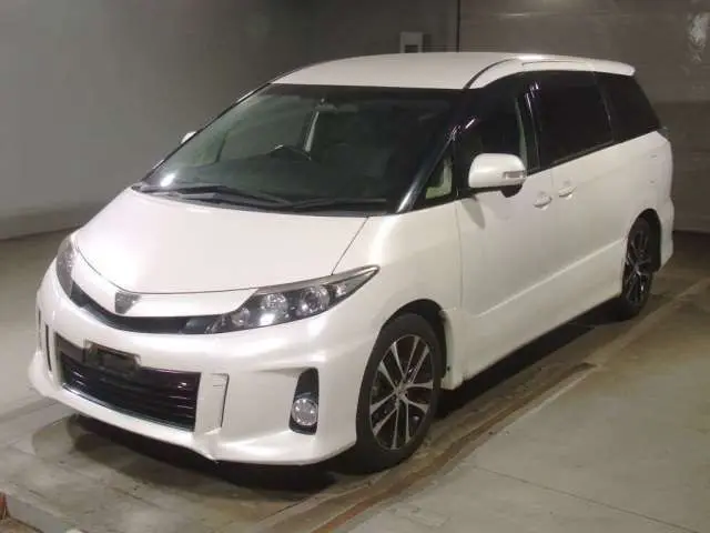 2013 Toyota Estima Aeras Pearl Van for sale, Japanese used car export - photo 1 of 8 | GULJI TRADERS