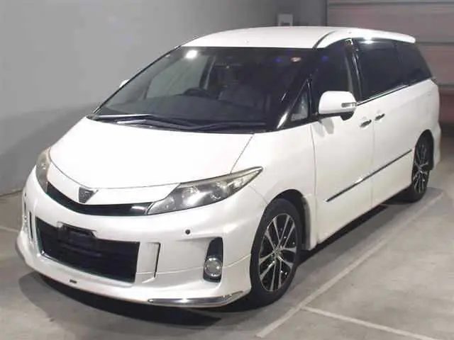 2013 Toyota Estima Aeras Premium Edition - photo 1 2013 Toyota Estima Aeras Premium Edition Pearl Van for sale, Japanese used car export - photo 1 of 9 | GULJI TRADERS