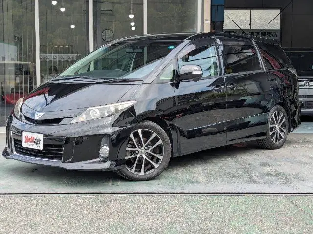 2013 Toyota Estima Aeras - photo 1 2013 Toyota Estima Aeras Black Van for sale, Japanese used car export - photo 1 of 3 | GULJI TRADERS