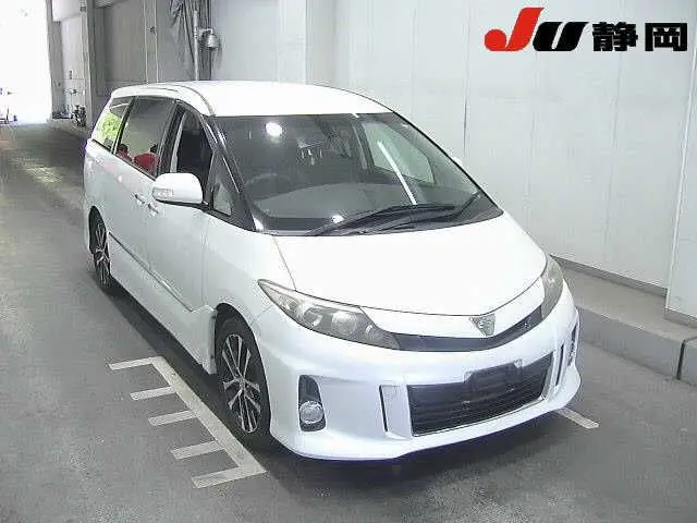 2013 Toyota Estima Aeras Premium Edition - photo 1 2013 Toyota Estima Aeras Premium Edition Pearl Van for sale, Japanese used car export - photo 1 of 9 | GULJI TRADERS