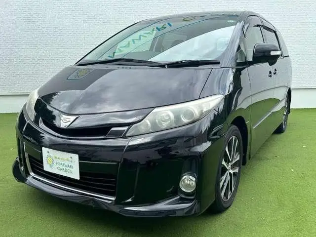 2013 Toyota Estima Aeras Black Van for sale, Japanese used car export - photo 1 of 9 | GULJI TRADERS