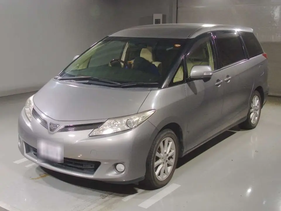 2014 Toyota Estima G - photo 1 2014 Toyota Estima G Gray Van for sale, Japanese used car export - photo 1 of 2 | GULJI TRADERS