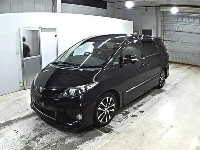 2015 Toyota Estima Aeras Very Edition Black Van for sale, Japanese used car export - photo 1 of 5 | GULJI TRADERS