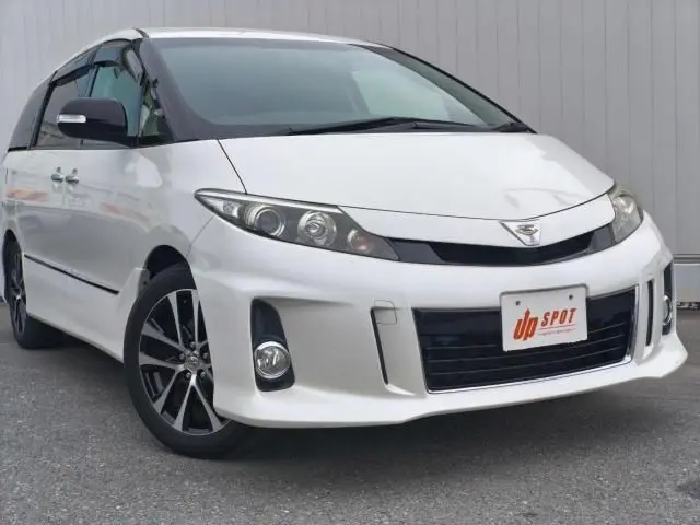 2015 Toyota Estima 2.4 Aeras Premium Eddy Pearl Van for sale, Japanese used car export - photo 1 of 9 | GULJI TRADERS