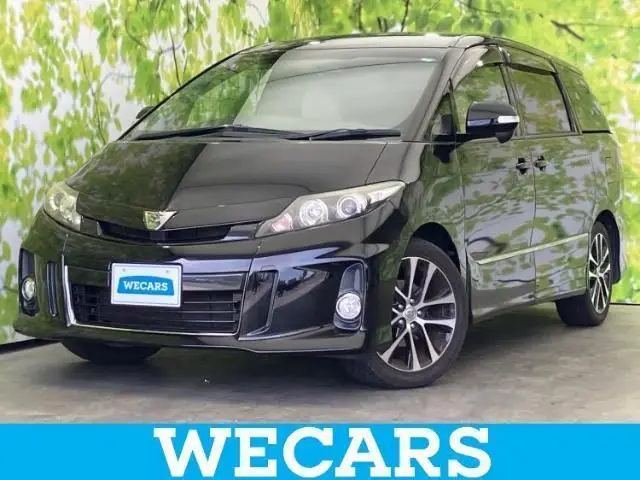 2015 Toyota Estima Aeras Berry Edition Black Van for sale, Japanese used car export - photo 1 of 9 | GULJI TRADERS