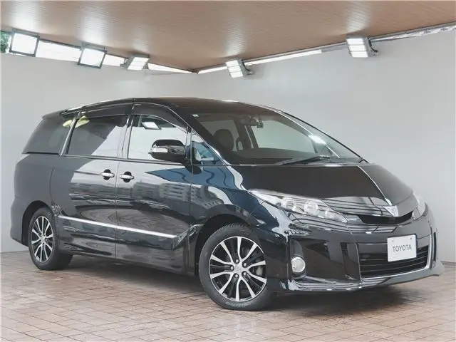 2016 Toyota Estima Aeras Premium Edition - photo 1 2016 Toyota Estima Aeras Premium Edition Black Van for sale, Japanese used car export - photo 1 of 64 | GULJI TRADERS