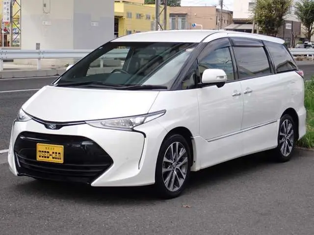 2016 Toyota Estima 2.4 Aeras Premium - photo 1 2016 Toyota Estima 2.4 Aeras Premium Pearl Van for sale, Japanese used car export - photo 1 of 35 | GULJI TRADERS