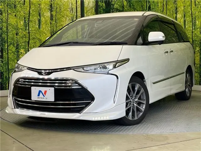 2016 Toyota Estima Aeras Premium Pearl Van for sale, Japanese used car export - photo 1 of 30 | GULJI TRADERS