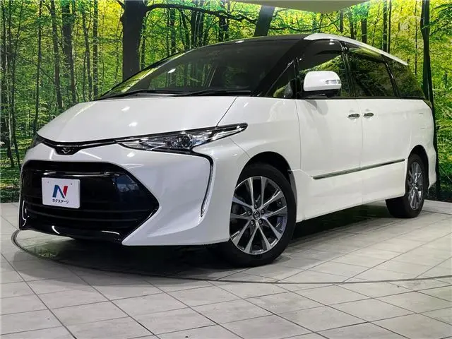 2016 Toyota Estima Aeras Premium Pearl Van for sale, Japanese used car export - photo 1 of 30 | GULJI TRADERS