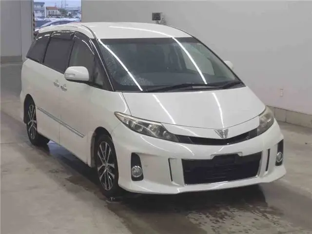 2016 Toyota Estima Aeras Premium Edition - photo 1 2016 Toyota Estima Aeras Premium Edition Pearl Van for sale, Japanese used car export - photo 1 of 12 | GULJI TRADERS
