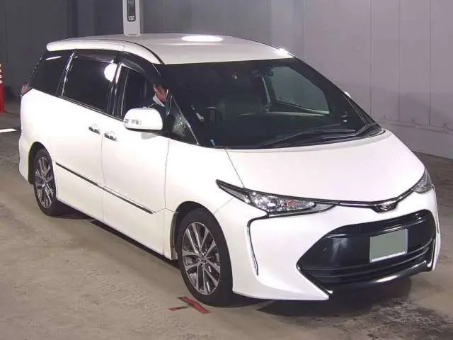 2016 Toyota Estima Aeras Premium Pearl Van for sale, Japanese used car export - photo 1 of 6 | GULJI TRADERS