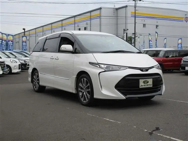 2016 Toyota Estima 2.4 Aeras Premium Pearl Van for sale, Japanese used car export - photo 1 of 24 | GULJI TRADERS