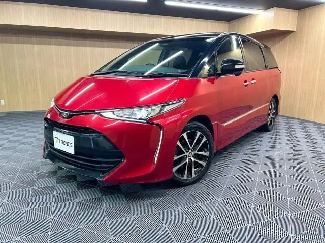 2016 Toyota Estima Aeras Premium Black Van for sale, Japanese used car export - photo 1 of 9 | GULJI TRADERS