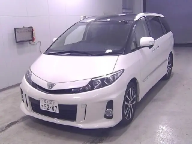2016 Toyota Estima Aeras Premium Edition Pearl Van for sale, Japanese used car export - photo 1 of 6 | GULJI TRADERS