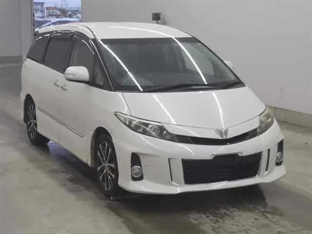 2016 Toyota Estima Aeras Premium Edition Pearl Van for sale, Japanese used car export - photo 1 of 10 | GULJI TRADERS