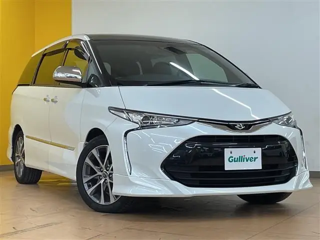 2017 Toyota Estima Aeras Premium Pearl Van for sale, Japanese used car export | GULJI TRADERS