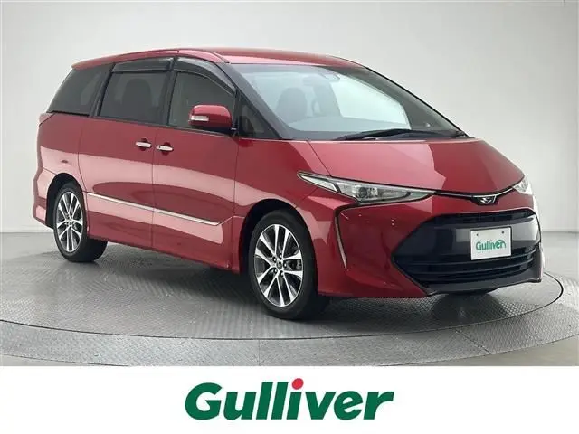 2017 Toyota Estima Aeras Premium - photo 1 2017 Toyota Estima Aeras Premium Red Van for sale, Japanese used car export - photo 1 of 24 | GULJI TRADERS