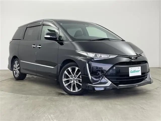 2017 Toyota Estima Aeras Premium - photo 1 2017 Toyota Estima Aeras Premium Black Van for sale, Japanese used car export - photo 1 of 24 | GULJI TRADERS
