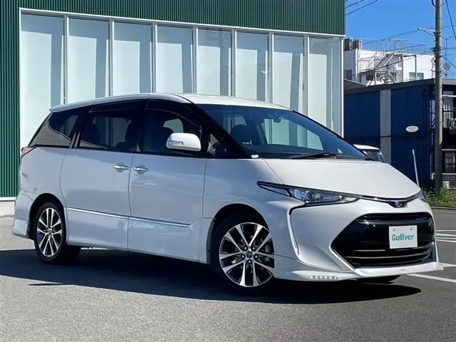 2017 Toyota Estima Aeras Premium Pearl Van for sale, Japanese used car export | GULJI TRADERS