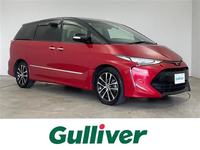 2017 Toyota Estima Aeras Premium G Black Van for sale, Japanese used car export - photo 1 of 24 | GULJI TRADERS
