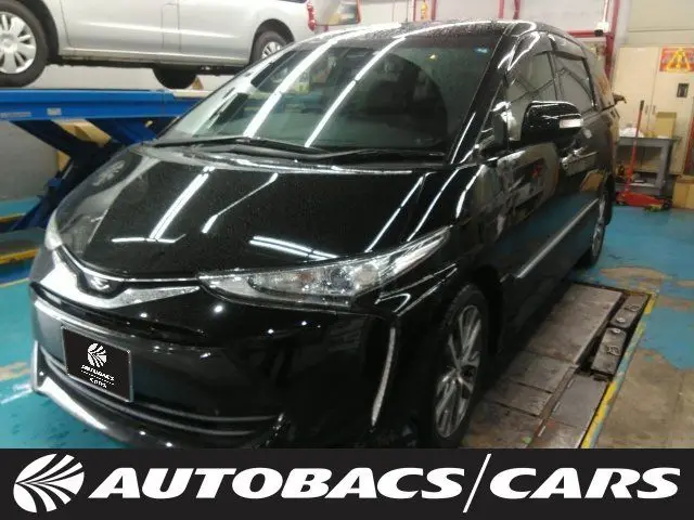 2017 Toyota Estima 2400 AERAS PREMIUM 5-door DCVT 2WD 7-seater Black Van for sale, Japanese used car export - photo 1 of 3 | GULJI TRADERS
