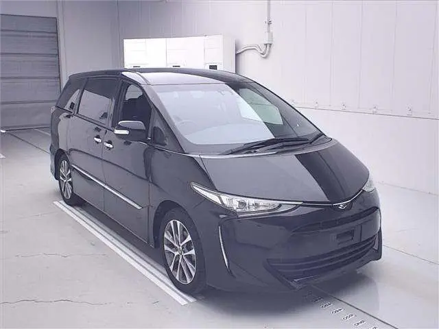 2017 Toyota Estima Aeras Premium Black Van for sale, Japanese used car export - photo 1 of 12 | GULJI TRADERS