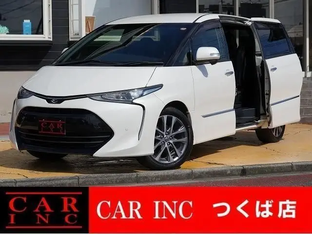 2017 Toyota Estima Aeras Premium Pearl Van for sale, Japanese used car export - photo 1 of 9 | GULJI TRADERS