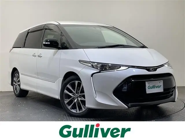 2018 Toyota Estima Aeras Premium Pearl Van for sale, Japanese used car export | GULJI TRADERS