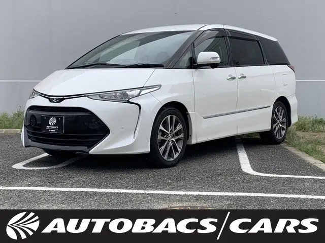 2018 Toyota Estima 2400 AERAS PREMIUM 5-door DCVT 2WD 7-seater Pearl Van for sale, Japanese used car export | GULJI TRADERS