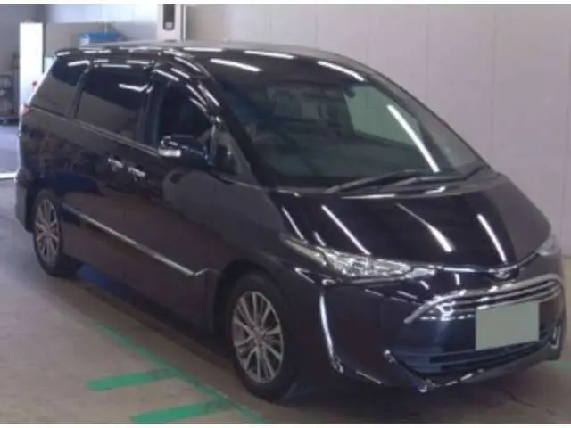 2018 Toyota Estima Aeras Premium Black Van for sale, Japanese used car export | GULJI TRADERS