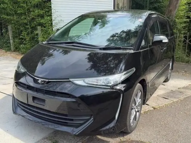 2018 Toyota Estima Aeras Smart Black Van for sale, Japanese used car export | GULJI TRADERS