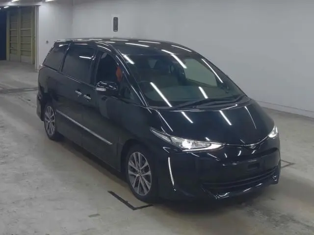 2018 Toyota Estima Aeras Premium - photo 1 2018 Toyota Estima Aeras Premium Black Van for sale, Japanese used car export - photo 1 of 3 | GULJI TRADERS