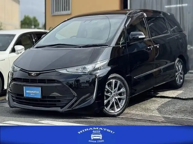 2018 Toyota Estima 2.4 Aeras Premium Black Van for sale, Japanese used car export - photo 1 of 9 | GULJI TRADERS